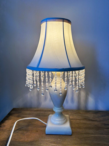 Laura ashley cream table - table, lamp