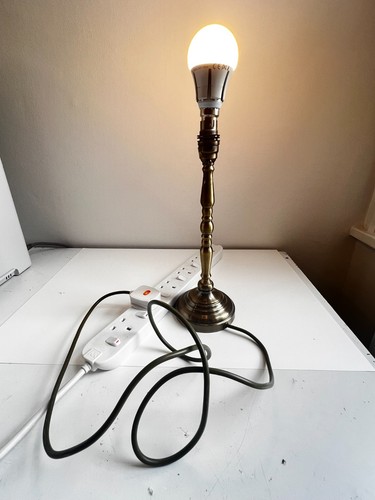 Vintage brass column - vintage,