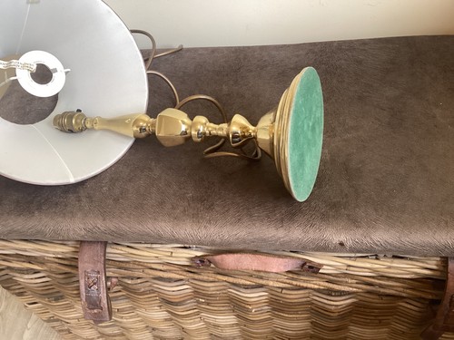 Good quality brass - good, lamp