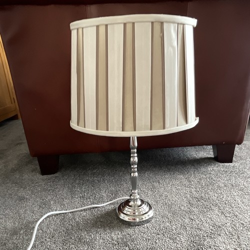 Laura ashley chrome table lamp - ashley,